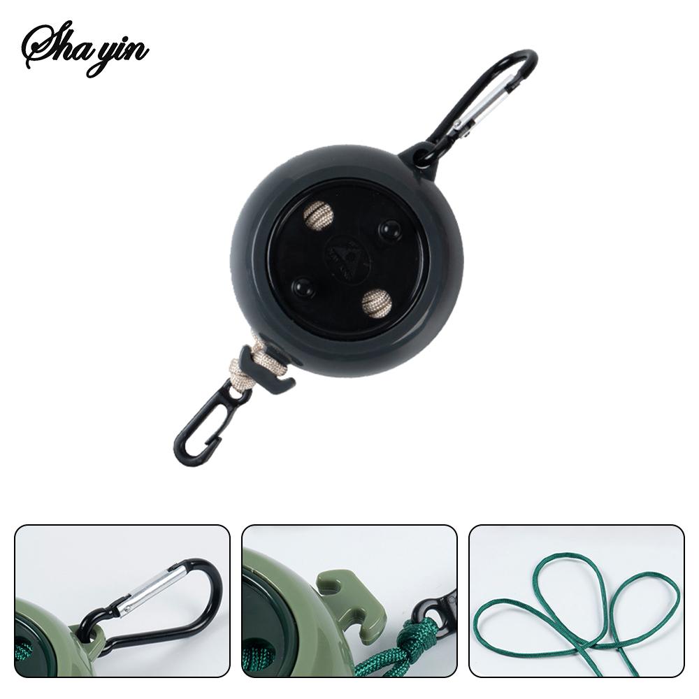 10M Retractable Clothesline Outdoor Travel Portable Clothes Drying Rack Windproof Washing Line For Camping Home Laundry Hanger