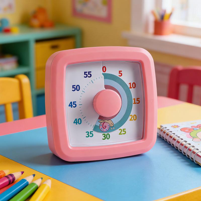 Timer Kids Self Discipline Device Visual Time Management Tool Primary School Students Study Homework Focus Aid Learning Clock