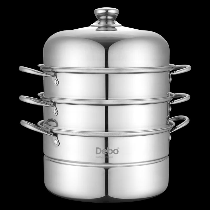 

Debo Radburg 28cm 3-Layer Stainless Steel Steamer & Soup Pot