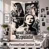 Wall Hanging Tapestry With Custom Name & Text, Taylor Swift Decorative Tapestry For Bedroom