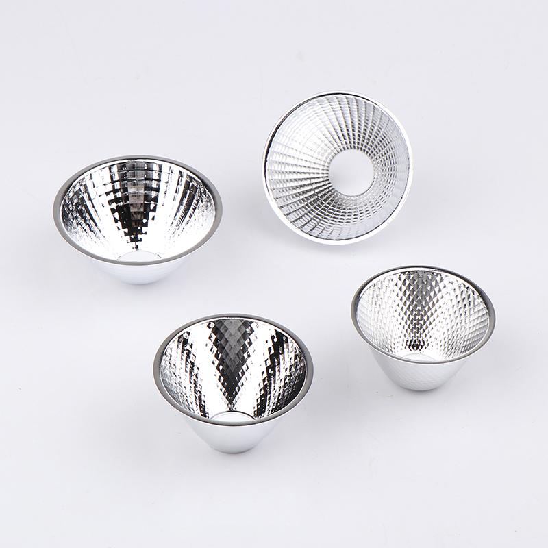 1 Piece 20-126Mm 15-120 Degree Lampshade Reflective Bowl For Diy Light Optical Led Aluminium Reflector Cup For Cob Lamp Bead