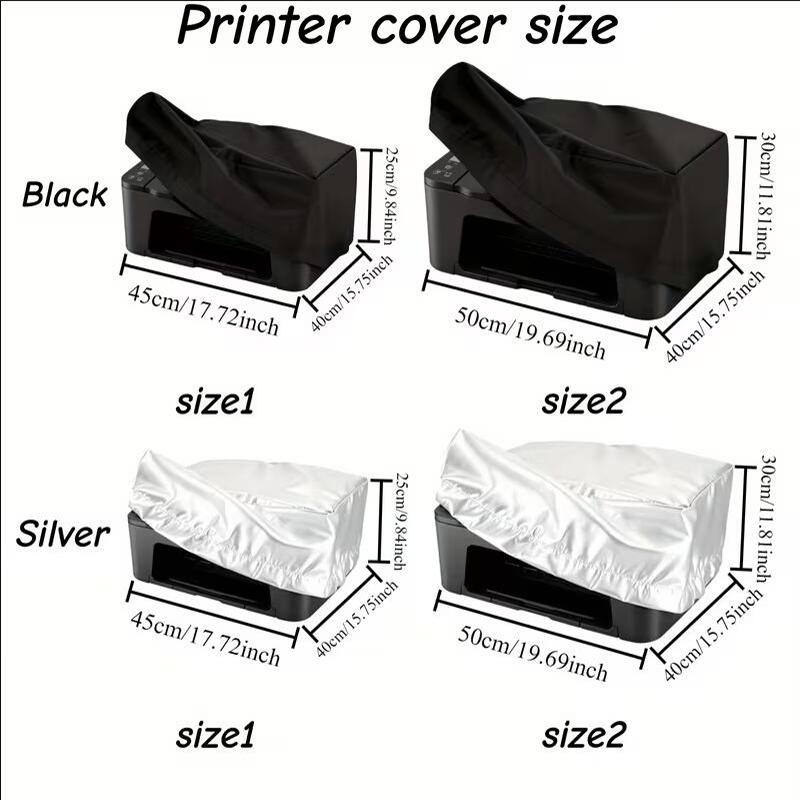 Minimalist Elastic Printer Dust Cover Universal Water Resistant Anti Dust Protector for Most Copier Printer Office Machine Accessories