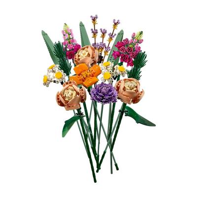 Stil Rosblomma Byggklossar - Stämningshöjande Monteringsupplevelse, Hem Skrivbordsdekoration, Perfekt Gåva till Alla Hjärtans Dag