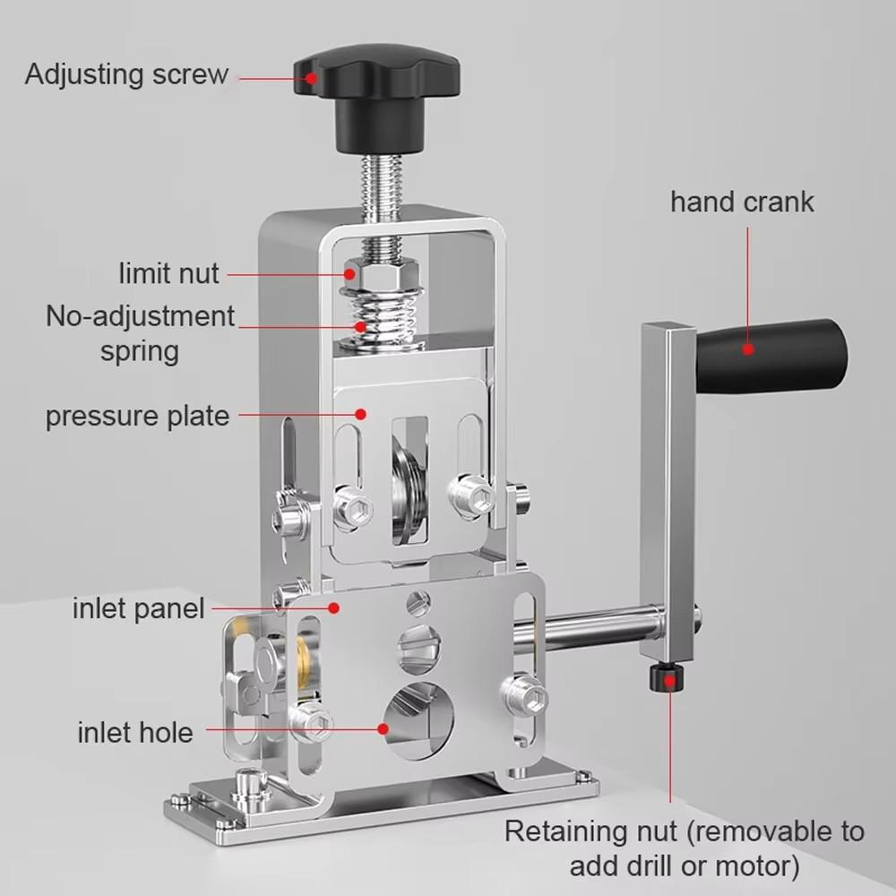 Portable Wire Stripper Manual Wire Stripping Tool 1-25mm Cable Electric Peeling Machine Professional Wire Stripping Machine