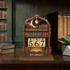 New Wooden Books Read Tracker Book Lovers Gift Reading Counter Books Read This Year Reading Tracker Signage Home Library Decor