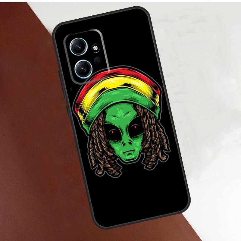 

Cartoon Space Alien UFO Case For Xiaomi Redmi Note 13 10 11 12 14 15 Pro Plus Cover For Redmi 15C 15 12C 13C 14C 10C For Redmi 10