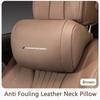 BJYM4 Memory Cotton Car Seat Headrest Neck Pillow Interior Accessories For BMW Performance M E46 E60 E90 E39 E36 E28 X3 X5 X1 X4 X6 X7