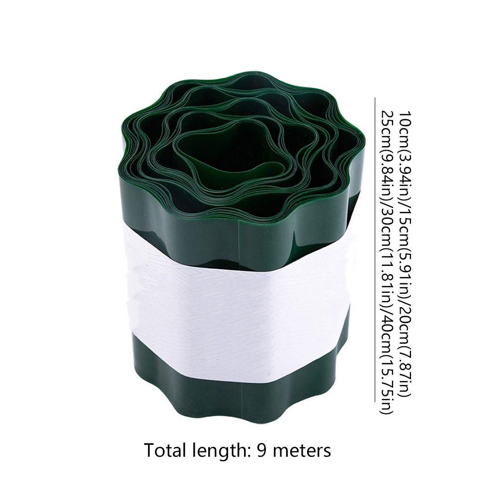 Weatherproof Plastic Garden Fence Moisture-resistant Flower Bed Edging Fence  Plant Landscape