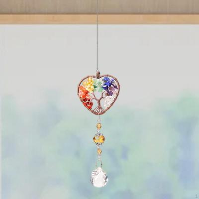 Chandelier Crystal Wind Chime Decor Sunlight Ornaments Pendant Crystals Hanging Ornament Rainbow