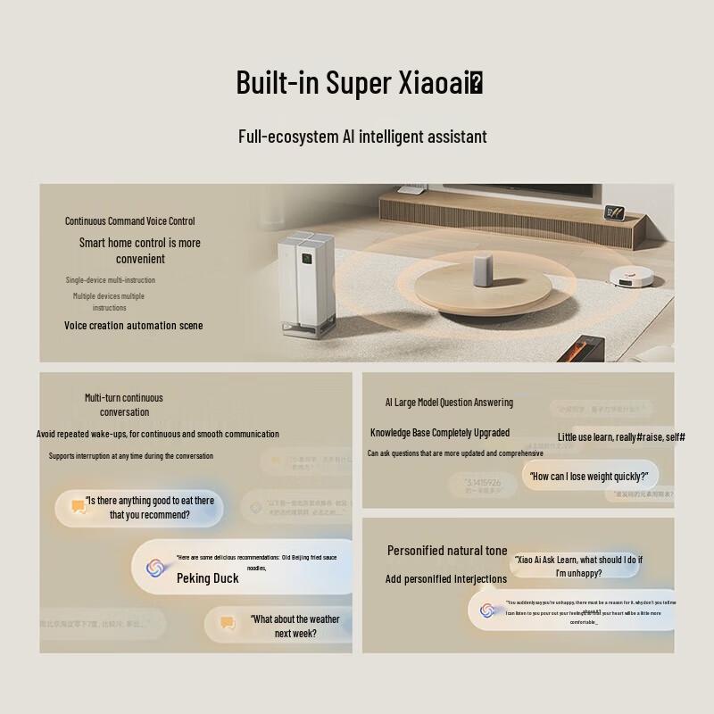 Xiaomi Super Xiao Ai AI Smart Speaker CN Plug (adapter Included)