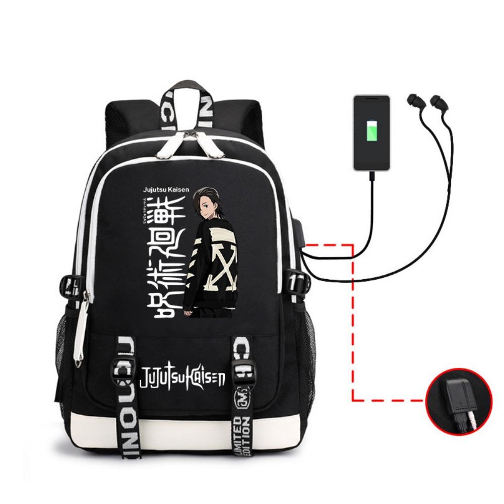 Sunman Spell Peripheral Backpack USB Charging Large Capacity Computer Bag School Bag