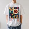 Yayoi Kusama Blumenstil Klassisches T-Shirt Mode Kunst Kurzarm-T-Shirt Herrenbekleidung Damenbekleidung 2026 Sommer Neues T-Shirt