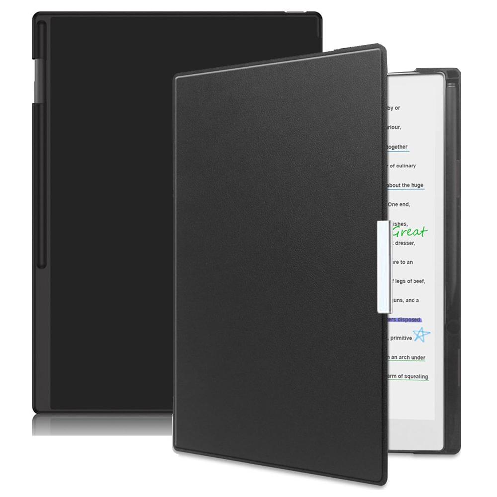 

Для Remarkable Paper Pro Чехол PC+PU Кожа Чехол для планшета с держателем для стилуса Автоматическое включение/выключение A