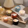 Colored Crystal Stone Aromatherapy Candles - Soy Wax Scented