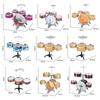 Kids' Drum Kit with Lights & Mic - Electronic Keyboard and Percussion Musical Toy