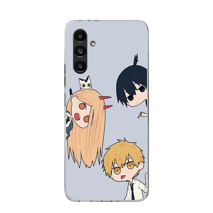 C-Chainsaw Mans Cute Phone Case For Samsung Galaxy A17 A16 A14 A15 A13 A57 A56 A54 A55 A53 A37 A36 A34 A35 A33 A26 A24 A25 A23 G