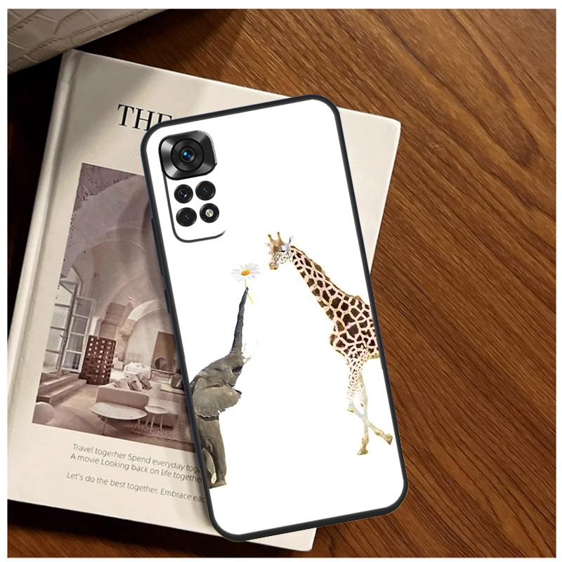 Baby Elephant Case For Xiaomi Redmi Note 13 9 10 11 12 14 15 Pro Plus Cover For Redmi 15 C 12C 13C 14C 10C
