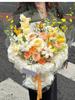 Interlining Paper Flower Bouquet Packaging Pearlescent Papers Pleated Waterproof Strong Material Wedding Birthday Gift Party Decoration DIY Paper