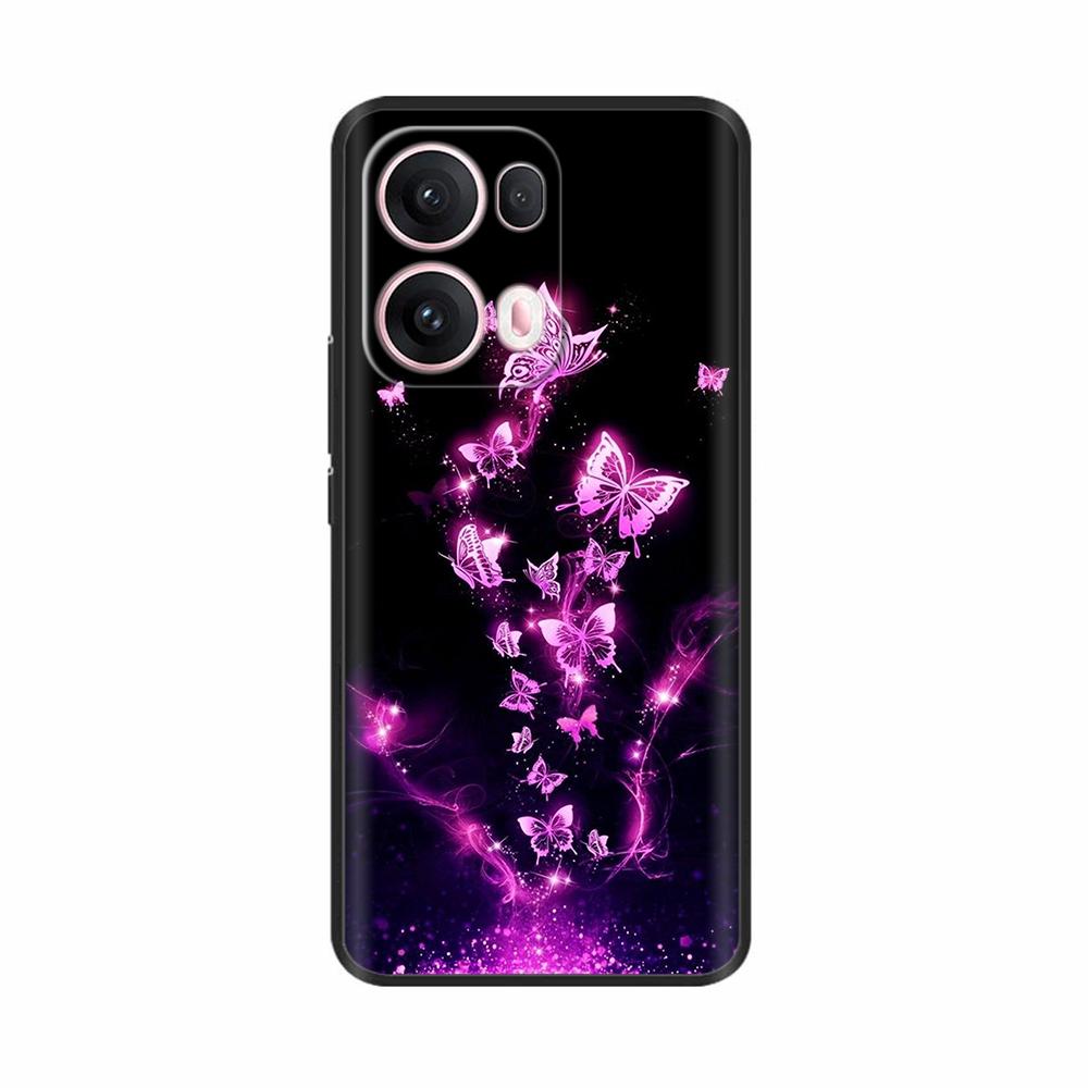 Silicone Case For OPPO Reno 13 Pro Cover CPH2697 PKK110 Cute Cartoon Painted Shockproof Fundas For OPPO Reno 13 5G Reno13 Covers