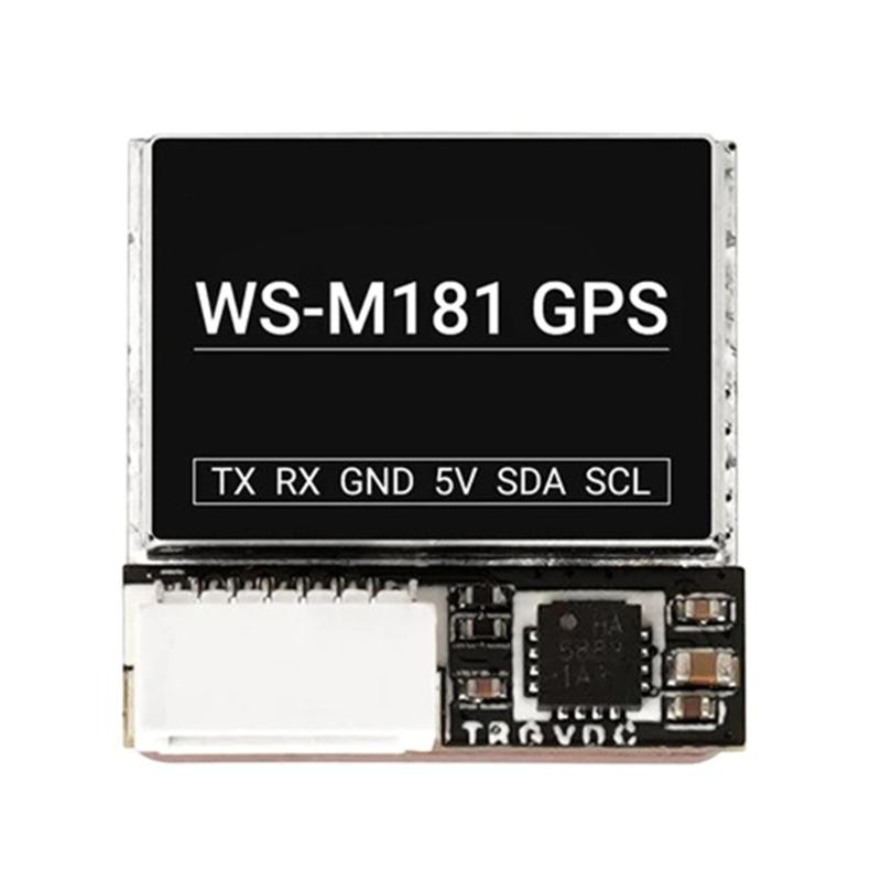 

WS-M181 Global Positioning System Module Fast Positioning and Stable Connection for FPVs Drones Aircrafts DIY Projects 1