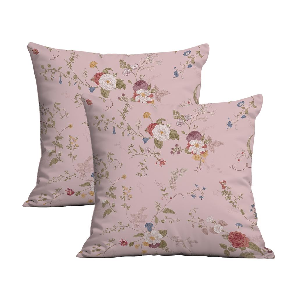 New Creative European Retro Floral Pillowcase Double-sided Printed Home Cushion Pillowcase Multiple Styles Available