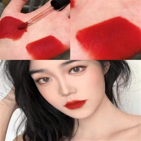 Velvet Lip Glaze: Matte V01 & V07 - Long-lasting, Ideal for Students