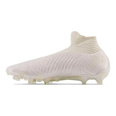Tekela V4 Rundzehen-Schnürschuh FG (Gummi Langbolzen) Kunstrasen Fußballschuhe Unisex Fußballschuhe Weiß ST1FWW4