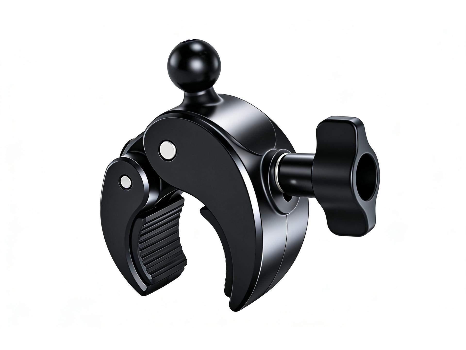 

Magnetic Suction Cup Phone Holder: Multifunctional Round Head with Strong Clip for Fitness & Cycling