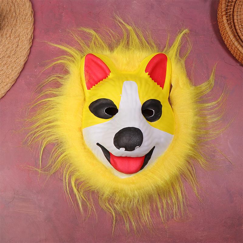 

Моделирование 3D Eva Маска животного щенка леопарда шимпанзе Маска праздничной вечеринки маскарада косплей маски костюм реквизит праздничные принадлежности