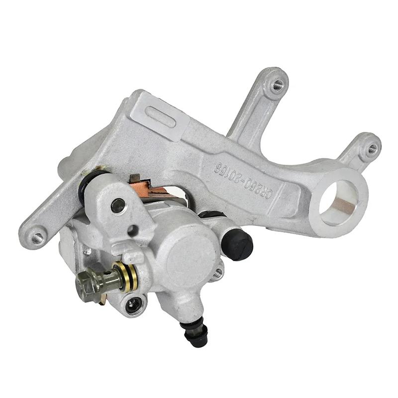 A03E-Motorcycle Rear Brake Caliper Master Cylinder Pump W/Oil Hose For Honda CR125R CR250R CRF250R CRF450R 2002-