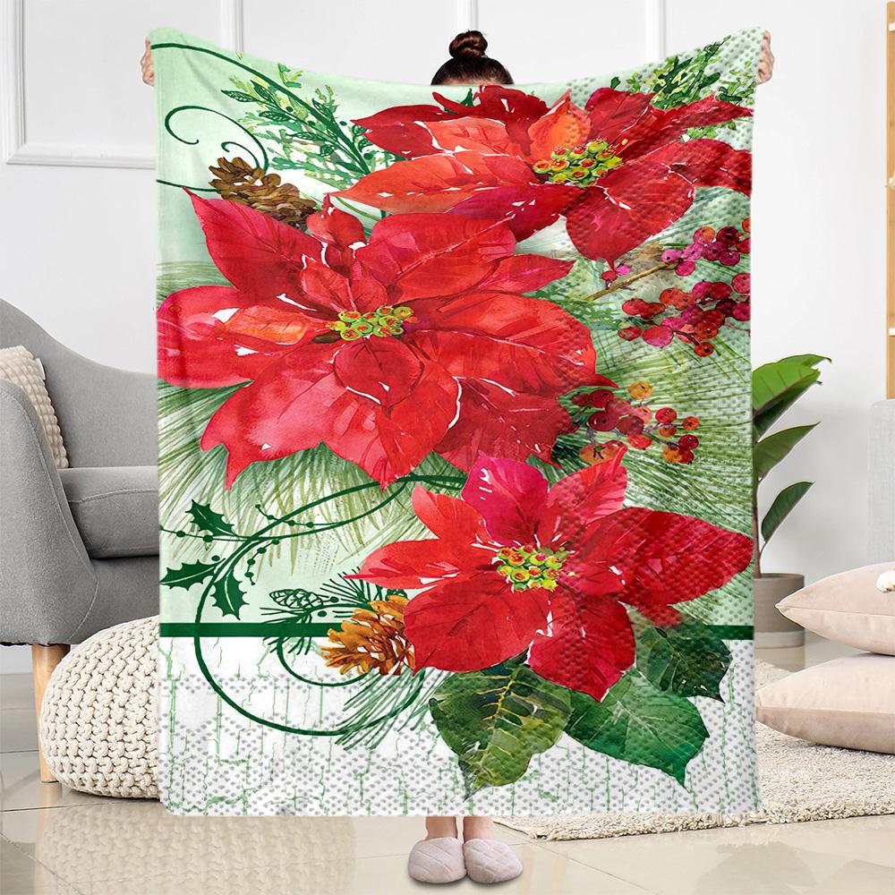Christmas 11 Blanket Soft & Cozy Perfect for Couch Bed Office Chair Four Seasons Universal Stylish Decor Birthday Christmas Gift Blanket