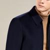 Antonio Men's Detachable Cashmere Lined Wool Blend Overcoat