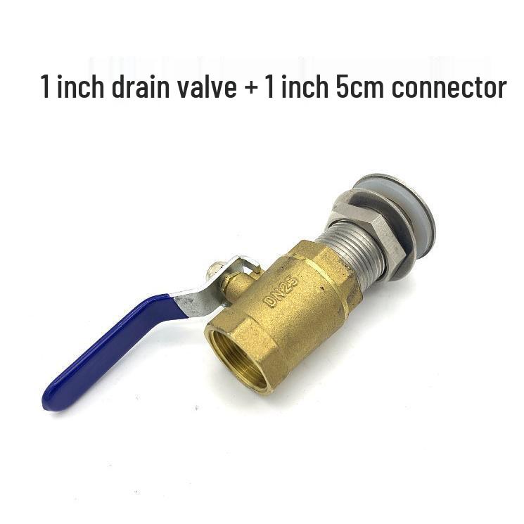 Stainless Steel 4-Point Thread Oil Drum Tank Connector