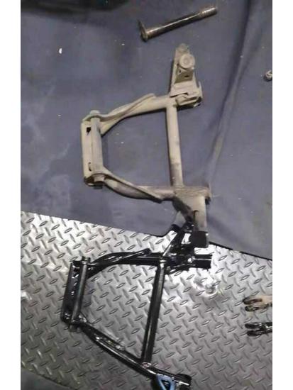 18-22 Honda XADV750 European Lifted Main & Side Stand with Large Foot