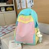 Schoolbag trendy Korean version large-capacity student schoolbag 1011 winter new ins high-value outdoor travel versatile backpack