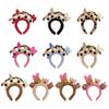 Cartoon Puppy/Biscuit Hair Hoop Christmas Teens Cosplay Headband Multiple Color
