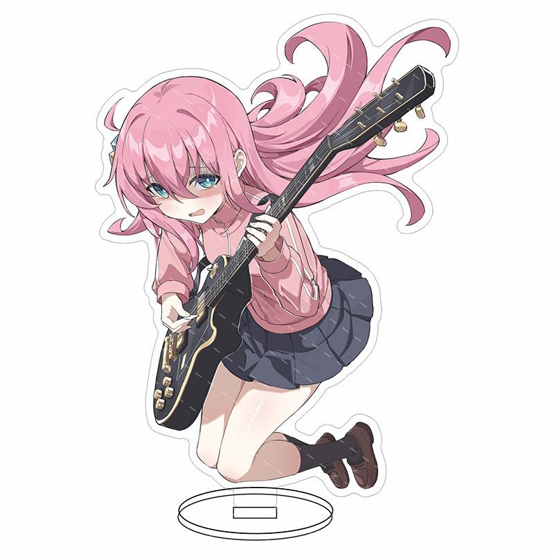 Anime Bocchi the Rock Figure Acrylic Stand Hitori Gotou Ijichi Nijika Yamada Ryo Kita Ikuyo Gift Desk Decoration