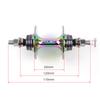 POLSO FH001 Fixed Gear Bike Rear Hub Single Speed 20H 24H 28H 32H 36H Track Cycling Rear Hubs Fixie Parts