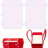 2pcs Divider Tray for Beach Bag, Original Accessories for Beach Bags, Large Beach Bag Accessories Suitable for Beach Bag and Divide Space, White