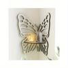 1pc Butterfly Crystal Stand - Wall Floating Corner Stand, Bedroom Crystal Display Stand Bohemian Cute Bathroom Kitchen Office Living Room Aesthetic