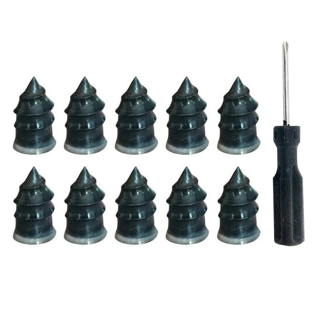 10PCS Vacuum Tyre Repair Nail For Motorcycle Tubeless Tyre Repair Rubber Nails Self-tire Repair Tire Film Nail Quick Fix Tool