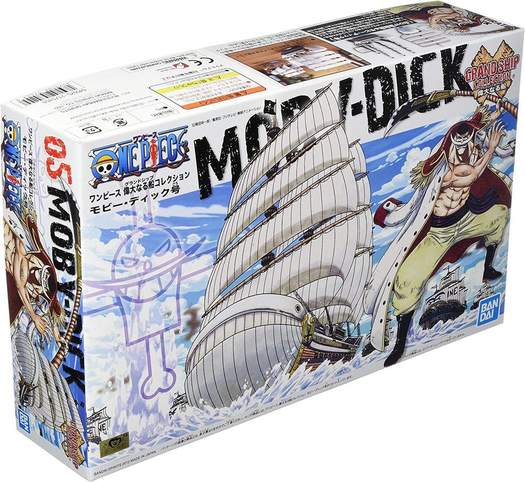 BANDAI SPIRITS One Piece Grand Ship Collection Moby Dick the TV Animation ONE Plastic Model (From PIECE) Pre-colored