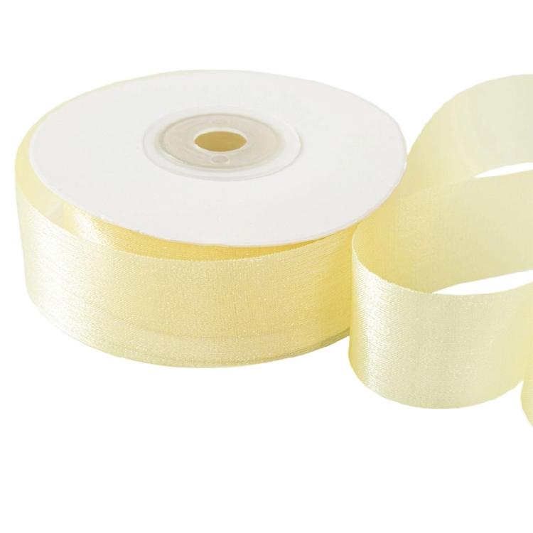 Decorative Ribbon 25mmX20Yard Sheer Organza Ribbon for Art Craft Bouquet Gift Wrapping Bowknot Making Hair Accessories