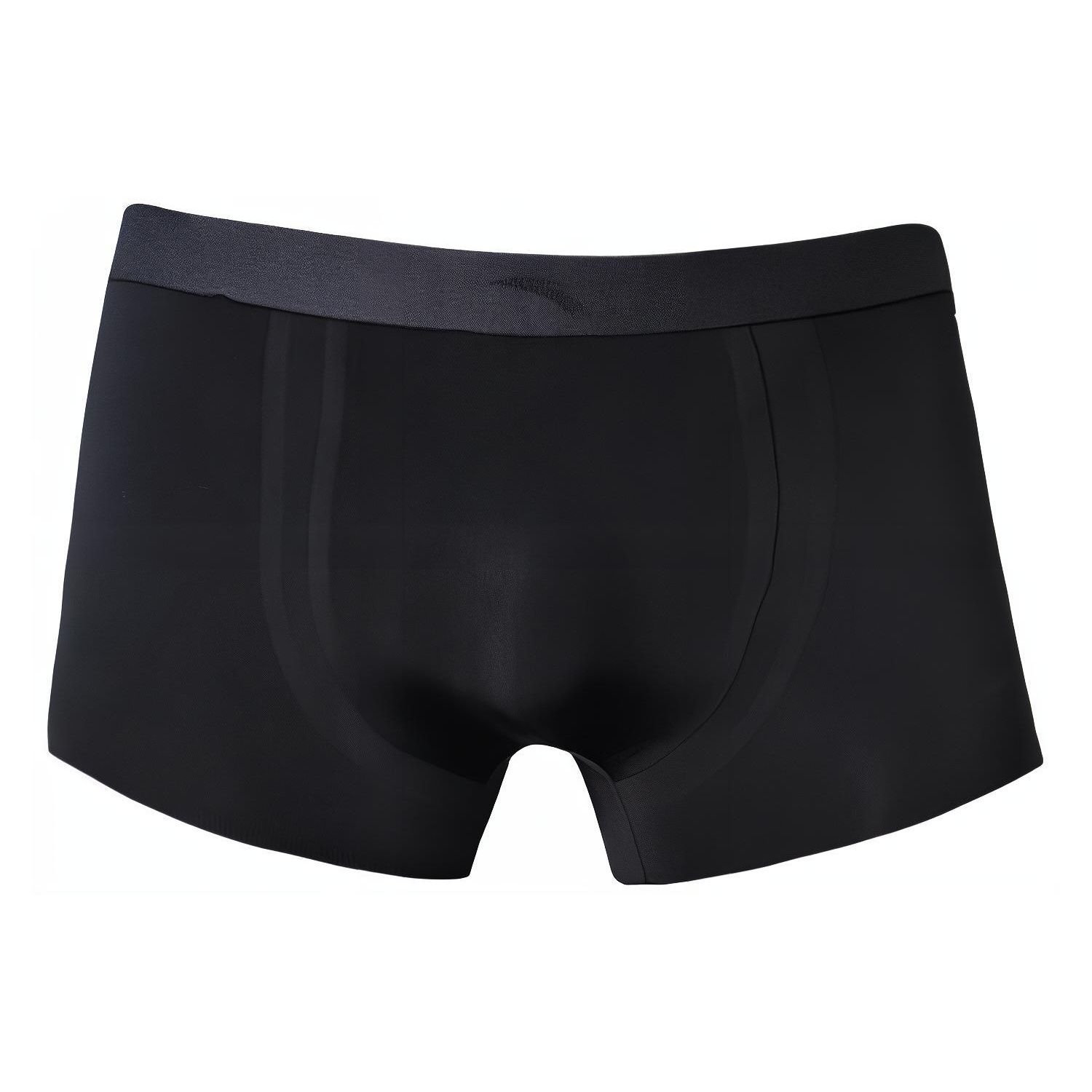 

Anta Training Series Solid Color Simple Fitness Running Boxer Briefs Men underwear Black 192457971-1 XL