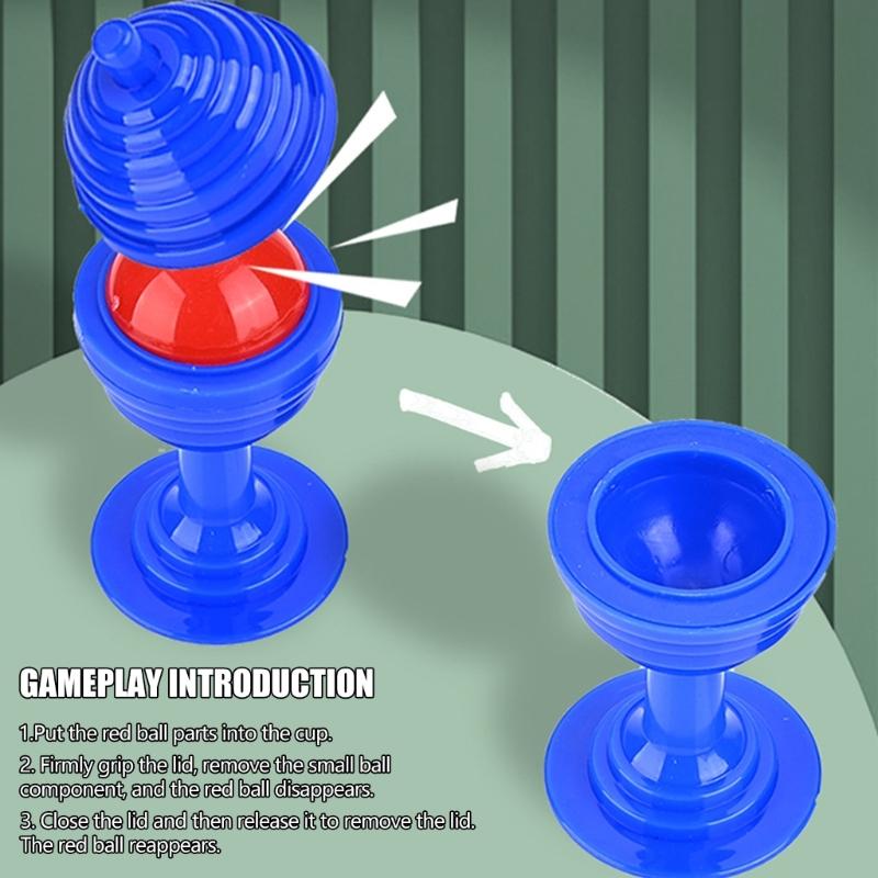 Popular Magics Box Toy With Sliding For Beginner Easy To Perform Ball Vanishing And Color Changing Tricks