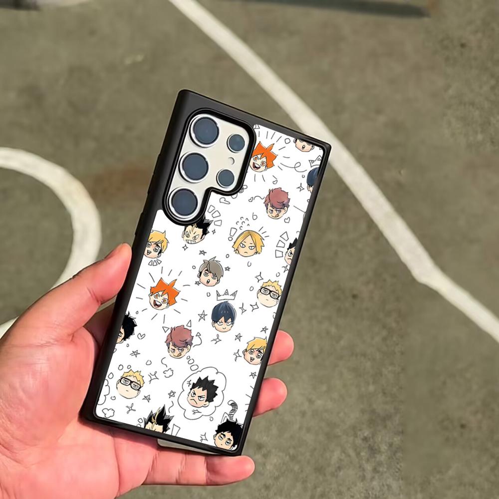 Cooles Anime H-Haikyu!! Handyhülle für SAMSUNG Galaxy S26 S25 S24 S23 S22 S21 S20 FE Plus Ultra Hülle