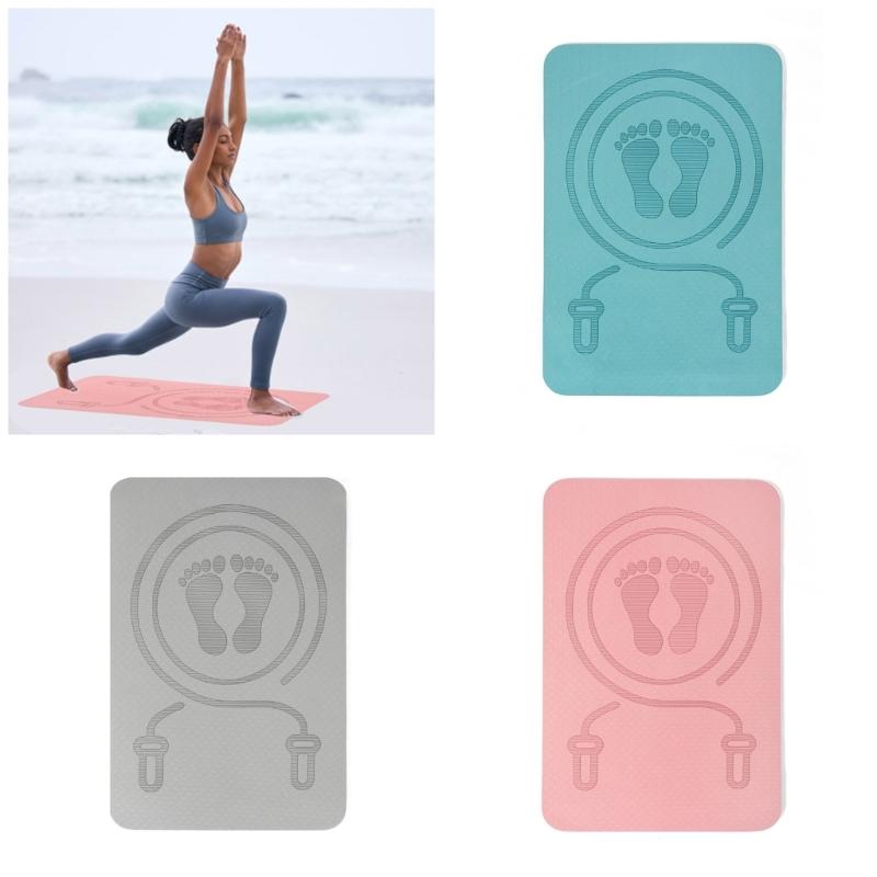 NonSlip Sports Training Fitness Cushions Pad AntiTear Exercise Yoga Mat Workout Shock Absorption Jump Mat for Jumping