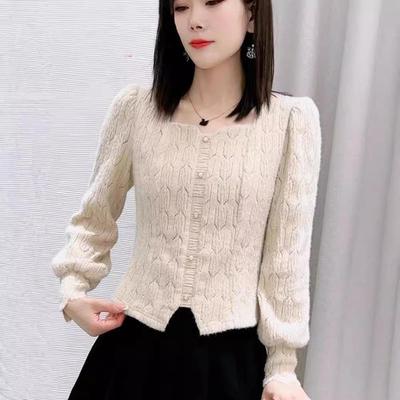 Maglia Base da Donna in Pizzo - Manica Lunga, Modellante, alla Moda per Autunno & Inverno 2023