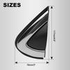 Door Wing Mirror Side Corner Triangle Fender Trim For Honda Crv 2017 2018     75495-RLA-A01/75490-RLA-A01