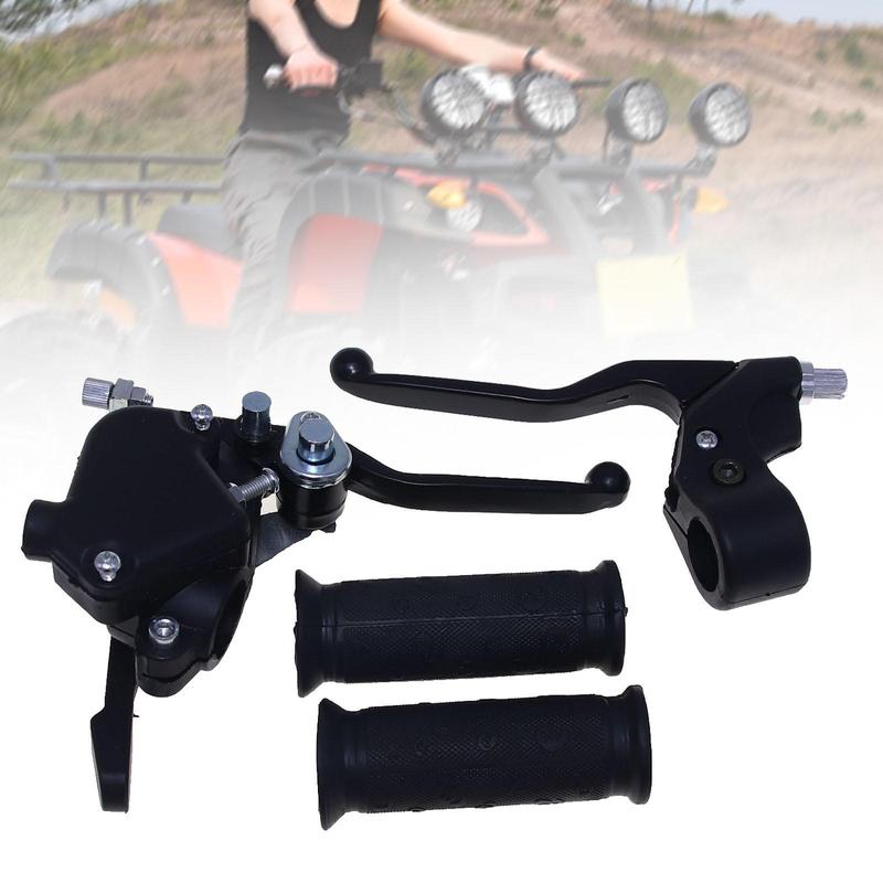 

22mm Handlebar Brake Lever Set Replacement Repair Parts Left and Right for Mini ATV 47cc 49cc Comfortable Grip